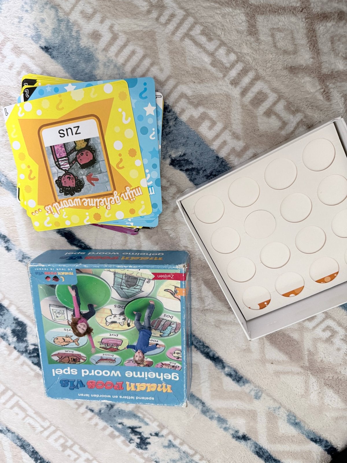 Maan Roos Vis: Mijn Geheime Woord Spel - Educatief Spel, Een of twee spelers, Ophalen of Verzenden, Gebruikt