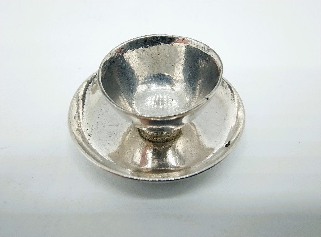 Zilveren bord en kom, F. van Strant II, Amsterdam, 1738, Verzenden, Zilver
