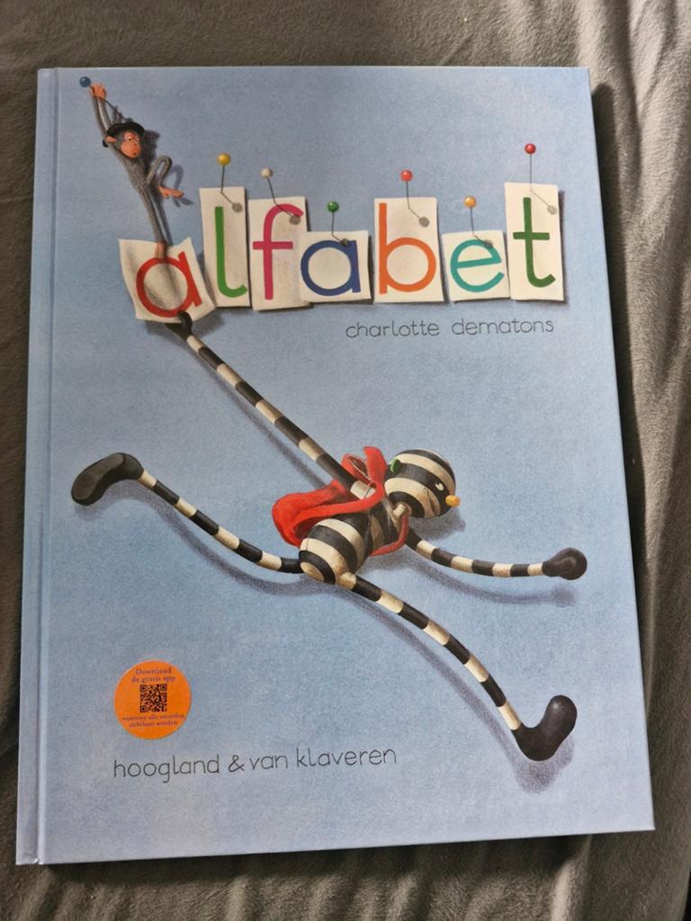 4 Prenten Voorleesboeken: Alfabet, Ophalen of Verzenden, Zo goed als nieuw, Charlotte Dematons, Laura Langens, Harmen van Straaten