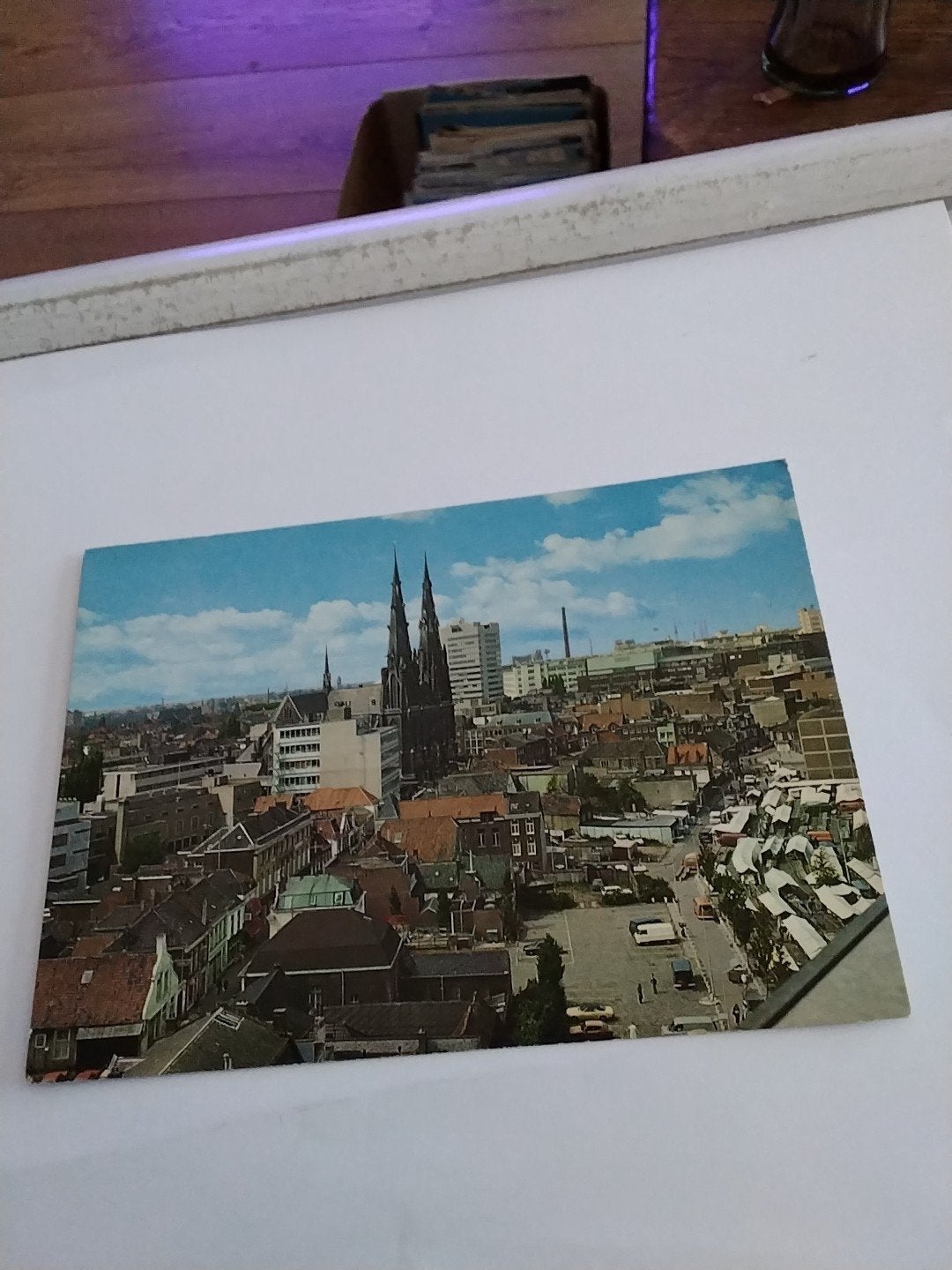 Ansichtkaart Eindhoven Holland - Catharinakerk, Ophalen of Verzenden, 1960 tot 1980, Gelopen, Noord-Brabant