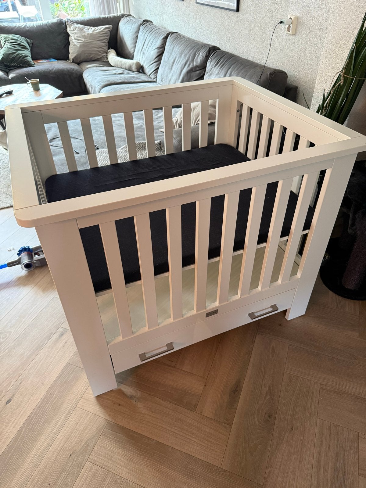 Box met lade en matras - Coming merk, 80x100cm, Ophalen, Zo goed als nieuw