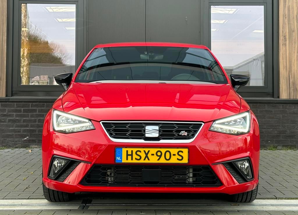 Seat Ibiza FR 1.0 TSI 116pk | DSG | CARPLAY | LED | lage KM, Auto's, Stof, Zwart, 580 kg, 1072 kg
