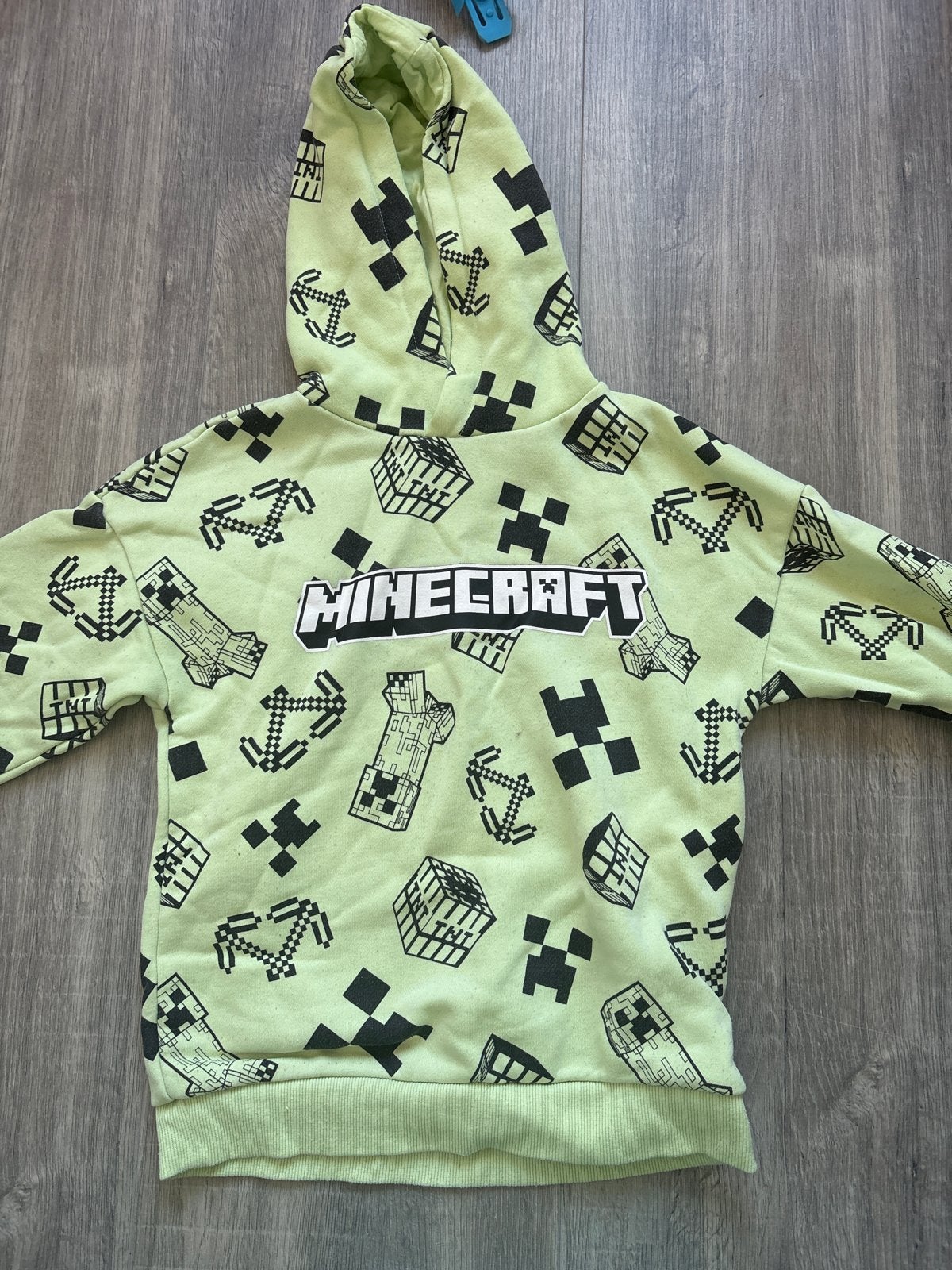 Minecraft trui maat 128 - veel gebruikt, Ophalen of Verzenden, Gebruikt, Jongen of Meisje, Trui of Vest