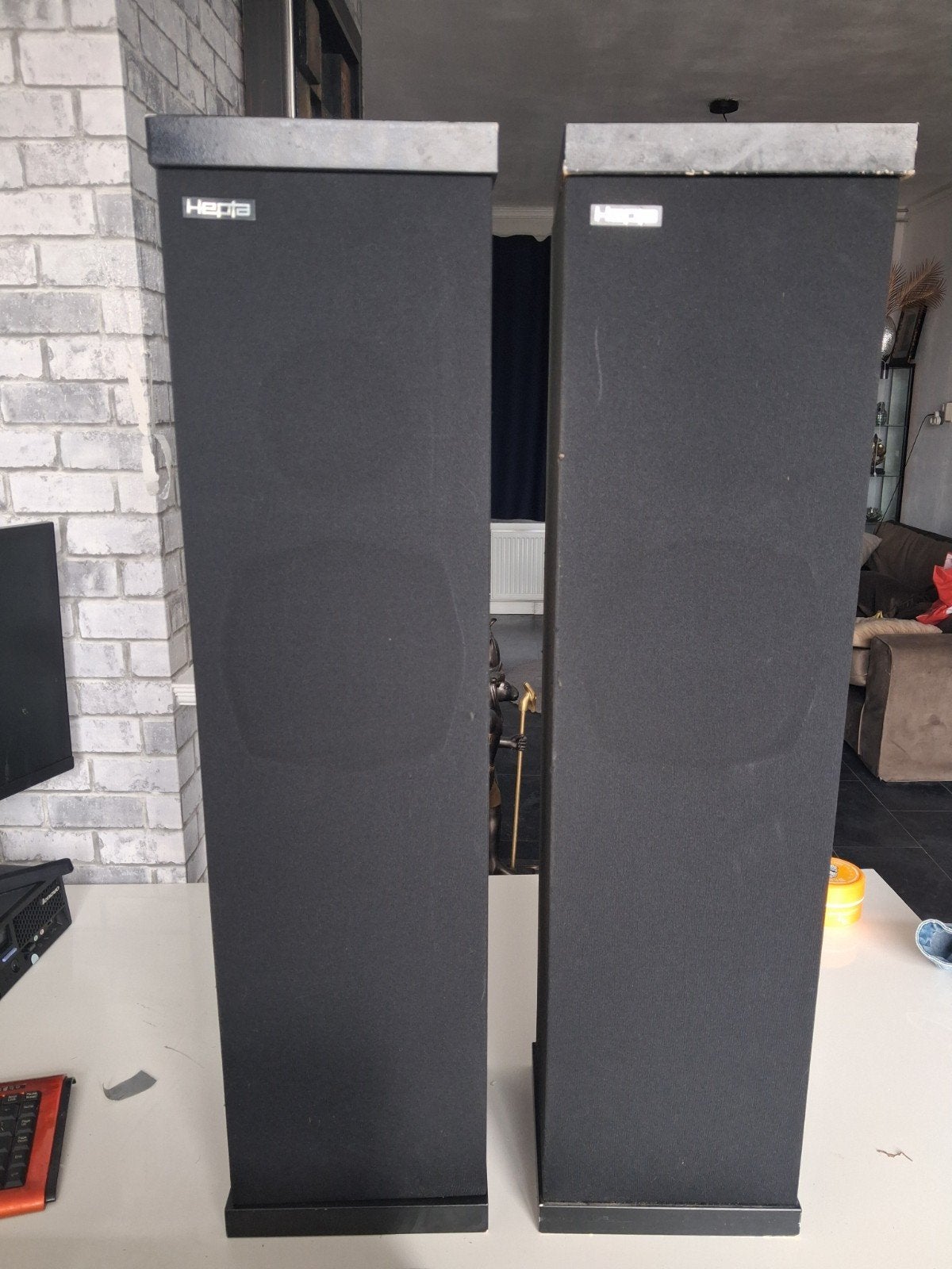 Hepta Select Vloerstaande Luidsprekers - Made in Holland, Audio, Tv en Foto, Overige merken, Vloerstaande luidspreker, Gebruikt