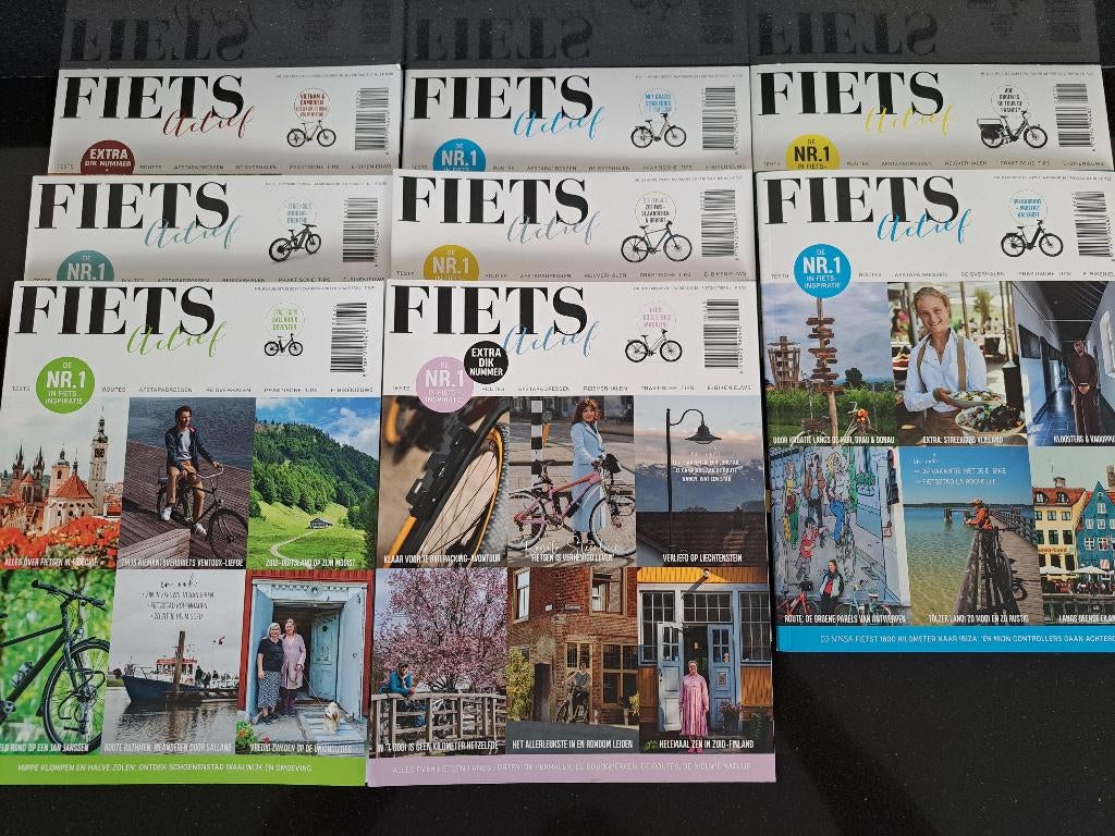 Tijdschrift Fiets actief uit 2024 en 2025, Boeken, Tijdschriften en Kranten, Ophalen, Zo goed als nieuw, Sport en Vrije tijd