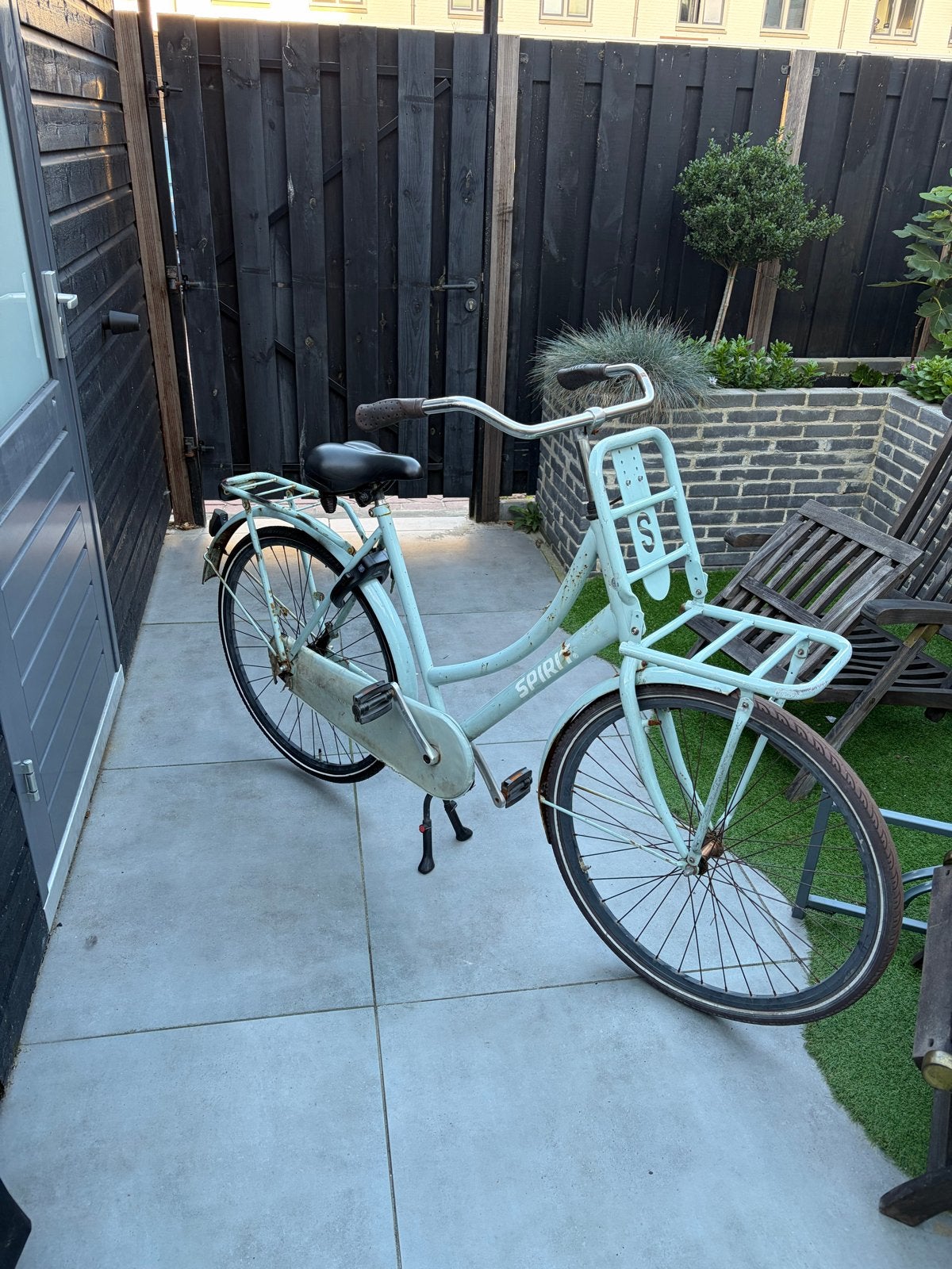 Spirit Stationfiets met Nieuwe Band 24 inch, Terugtraprem, Ophalen, Overige merken, 53 tot 56 cm