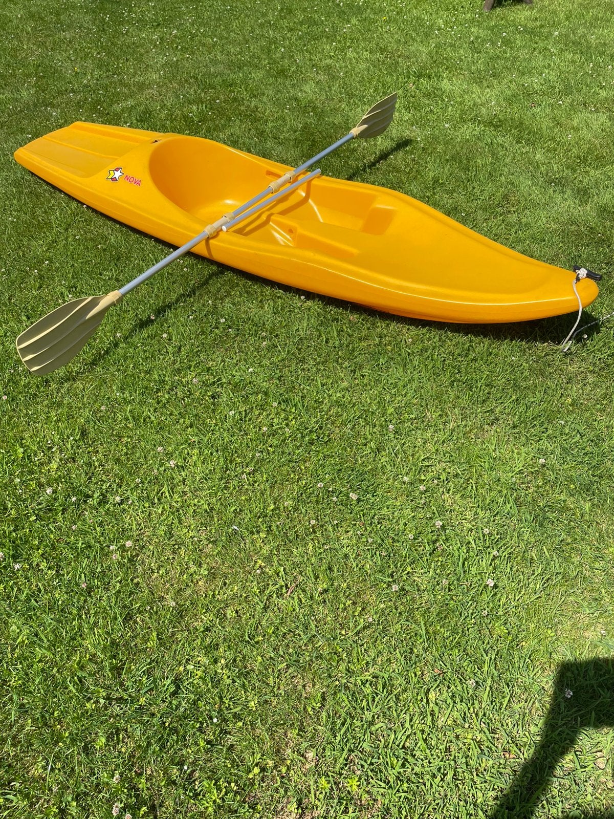Sit On Top Kajak / Kano Nova Zippy🏖️deelb.verstelb.peddels., Ophalen, Eén persoon, Met peddels, Kajak