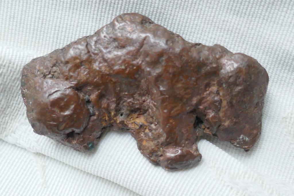 Koperen Nugget, Verzamelen, Mineralen en Fossielen, Verzenden, Mineraal