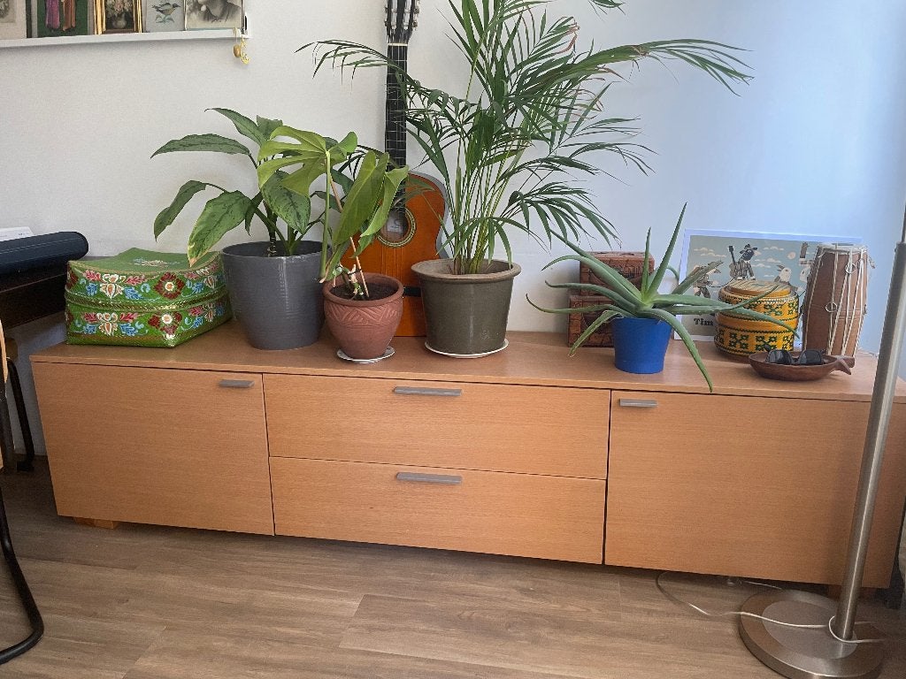 Dressoir, Ophalen, Gebruikt, Met deur(en), Eikenhout