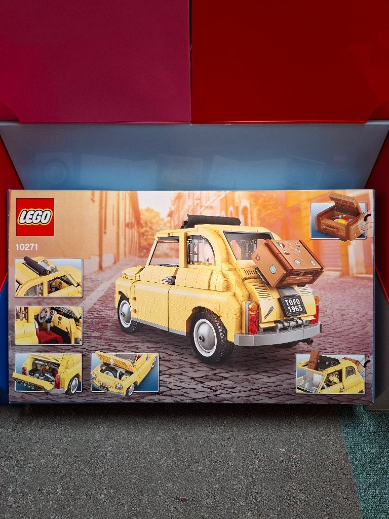 LEGO Creator Expert 10271 Fiat 500, Lego, Nieuw, Ophalen of Verzenden, Inclusief accessoires