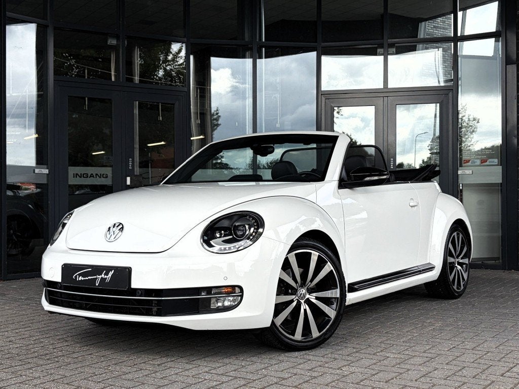Volkswagen BEETLE 1.4 TSI 160PK CABRIO SPORT - LEDER - FENDE, Euro 5, Gebruikt, Beetle (Kever), 4 cilinders