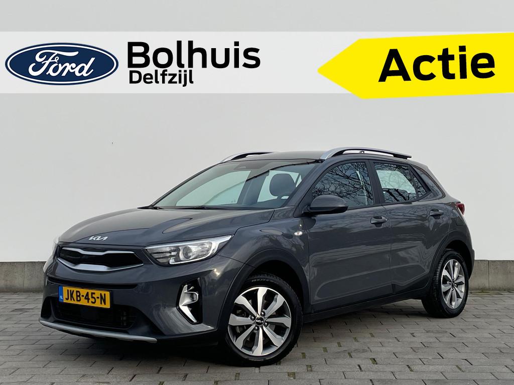Kia Stonic T-GDi MHEV 100 pk ComfortLine | Navigatie | Clima, Gebruikt, Bedrijf, Handgeschakeld, Hybride Elektrisch/Benzine