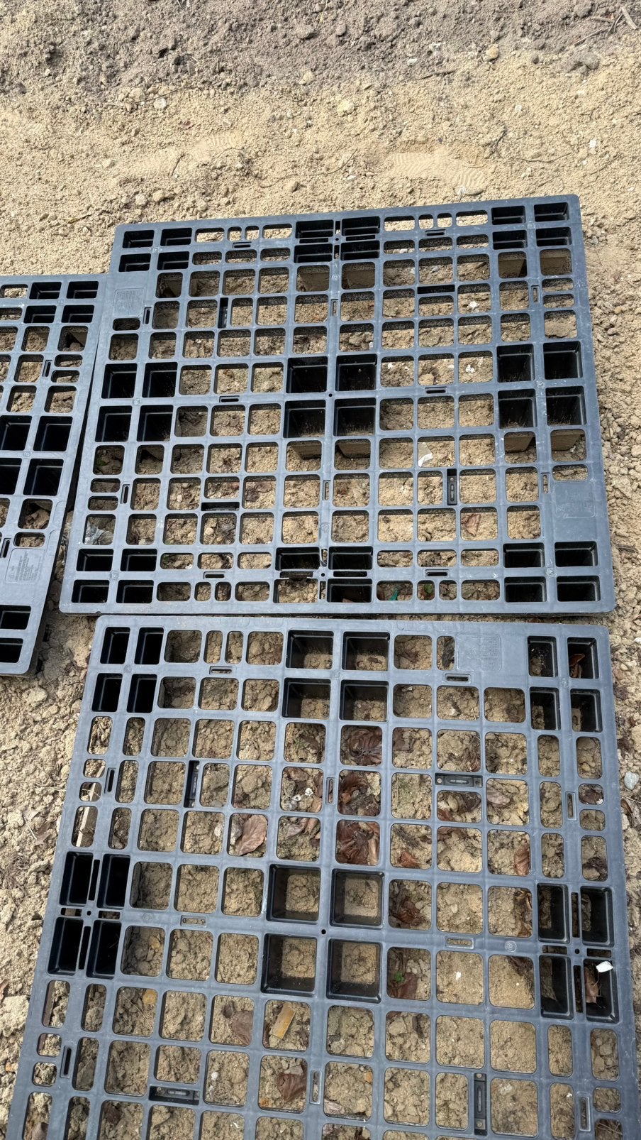 10 kunststof pallets 100x110, Ophalen, 100 cm of meer, 60 cm of meer, Overige typen