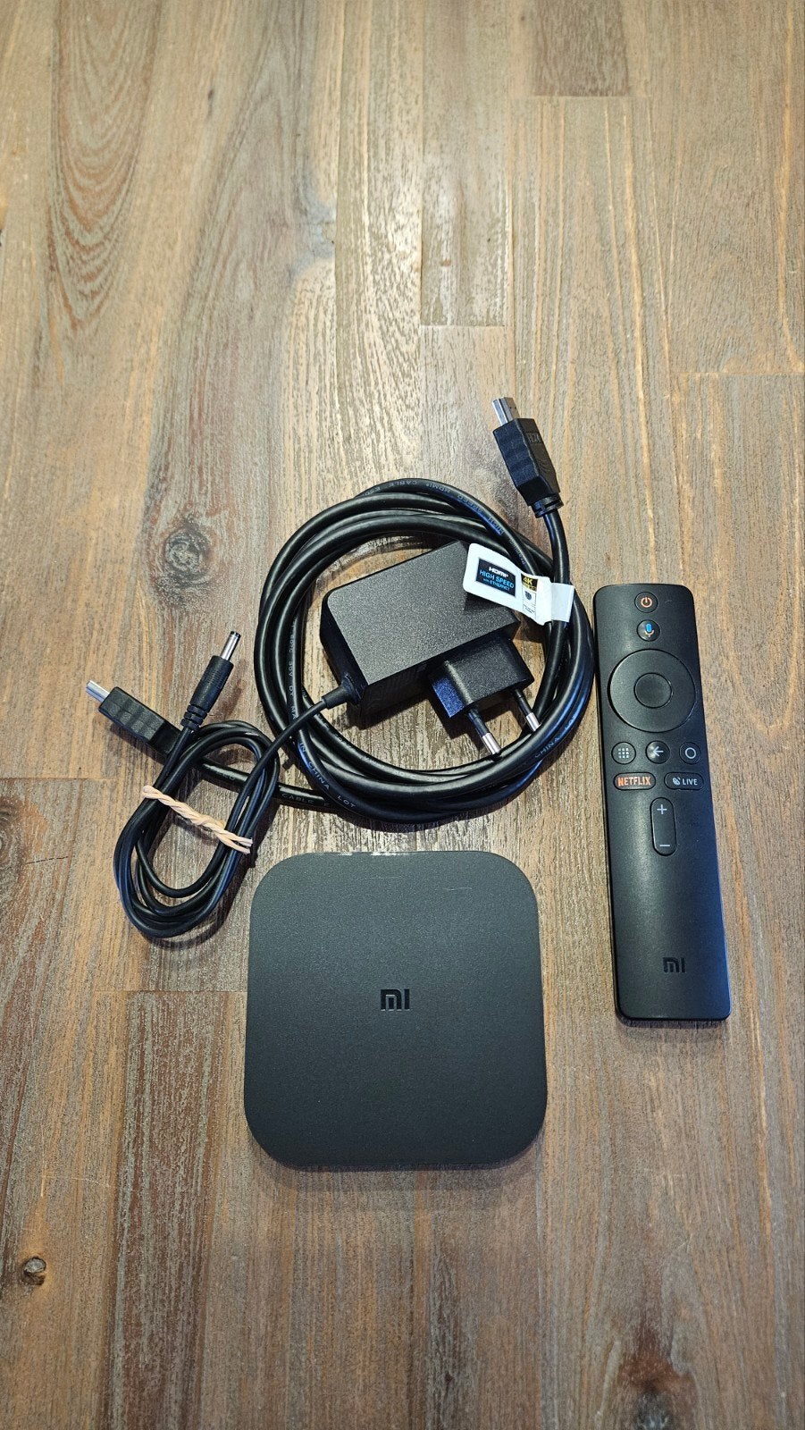 Xiaomi Mi Box S 4K Ultra HD Android TV, Audio, Tv en Foto, Mediaspelers, Ophalen of Verzenden, Zo goed als nieuw, HDMI, Zonder harde schijf