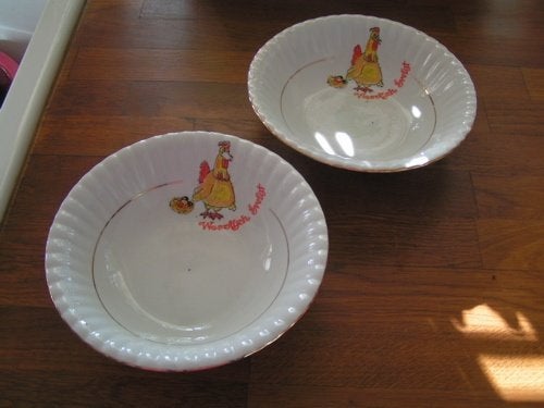serveerschaaltjes., Ophalen, Overige stijlen, Aardewerk, Schaal of Schalen