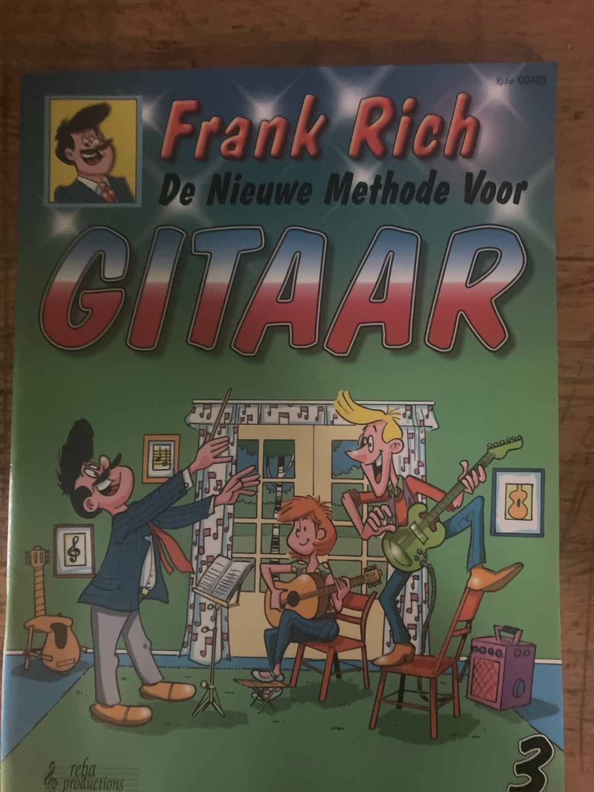 Frank Rich: De Nieuwe Methode Voor Gitaar (Deel 3), Ophalen of Verzenden, Zo goed als nieuw