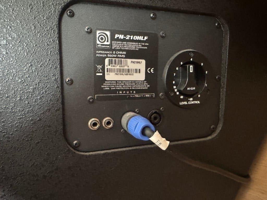 Ampeg PN210 Pro neo cabinet, Ophalen, Zo goed als nieuw, Basgitaar, 100 watt of meer