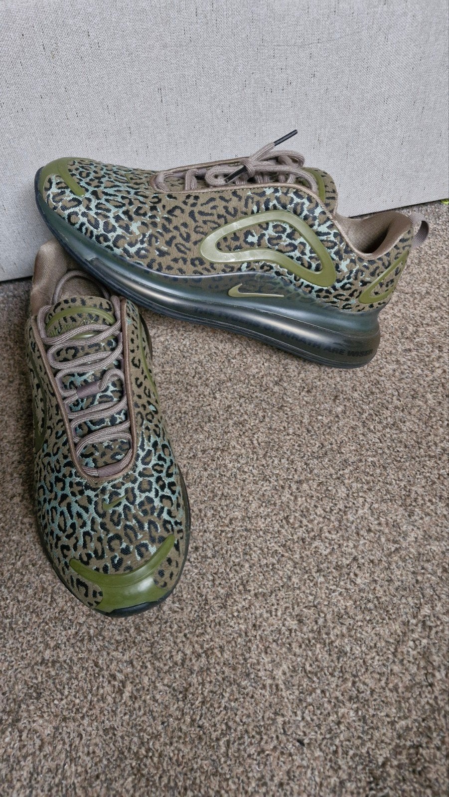 Nike Air Max 720 Maharishi By You - Olijfgroen Luipaardprint, Overige kleuren, Nike, Ophalen of Verzenden, Sneakers of Gympen