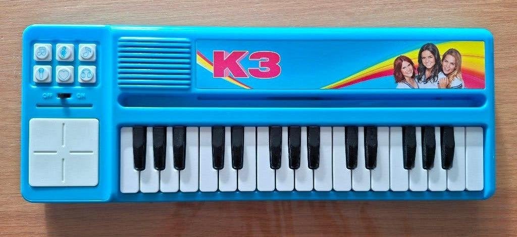 K3 kinder keyboard, Kinderen en Baby's, Speelgoed | Educatief en Creatief, Ophalen of Verzenden, Gebruikt, Met geluid