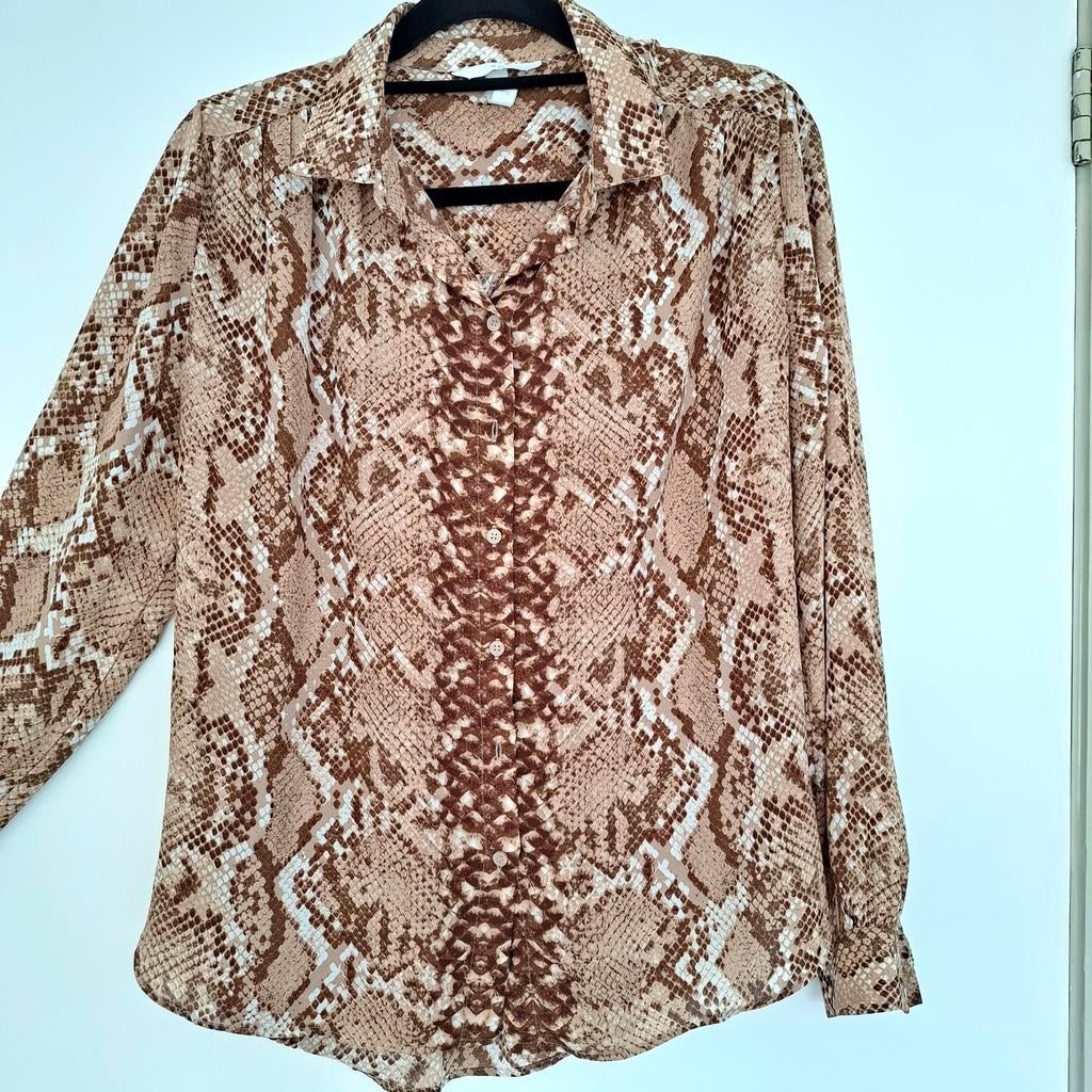 Blouse, Ophalen of Verzenden, Zo goed als nieuw, Maat 46/48 (XL) of groter
