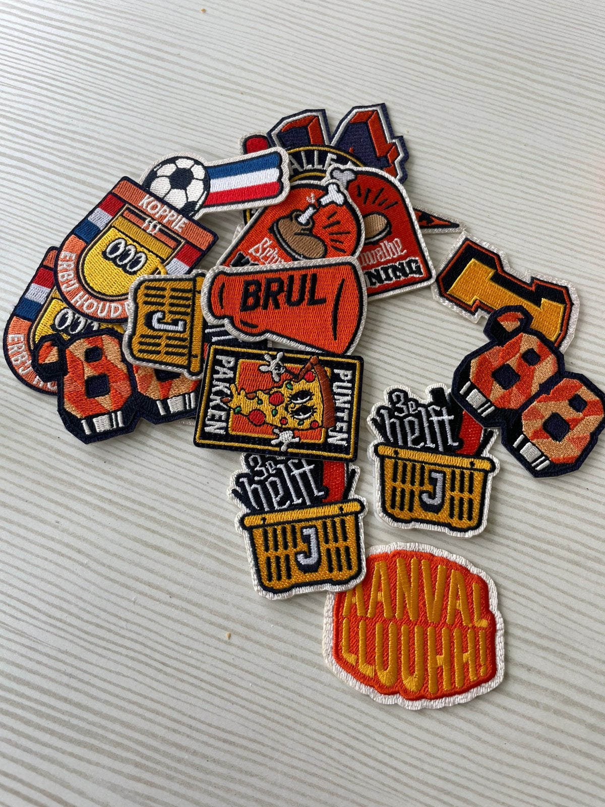 Juichjack emblemen, Ophalen of Verzenden, Nieuw, Meerdere stickers