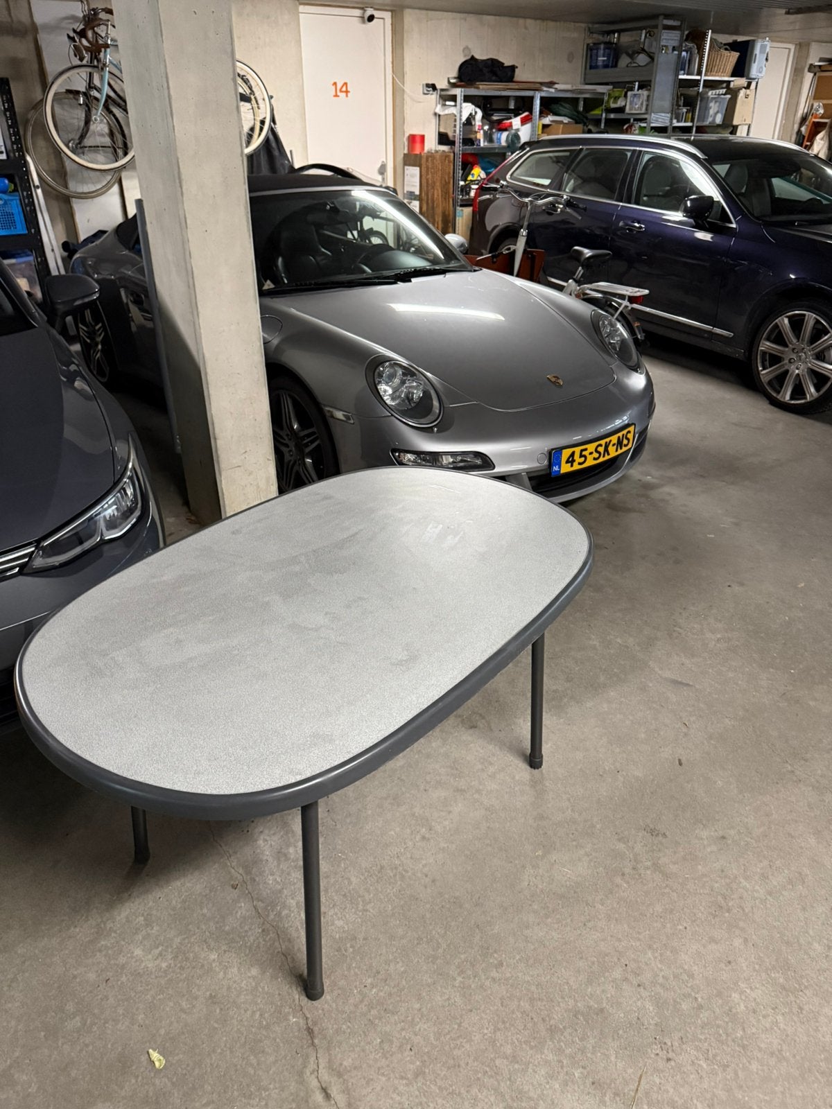 Opklapbare Campingtafel - Compact en Stevig, Ophalen of Verzenden, Gebruikt, Campingtafel