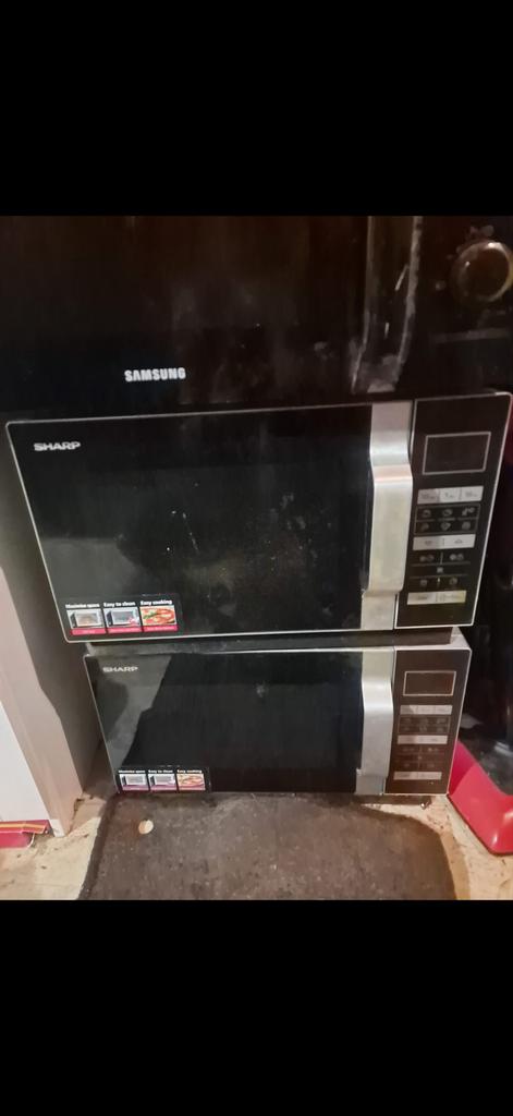 Sharp en samsung magnetrons, Ophalen, Gebruikt, Vrijstaand, Magnetron