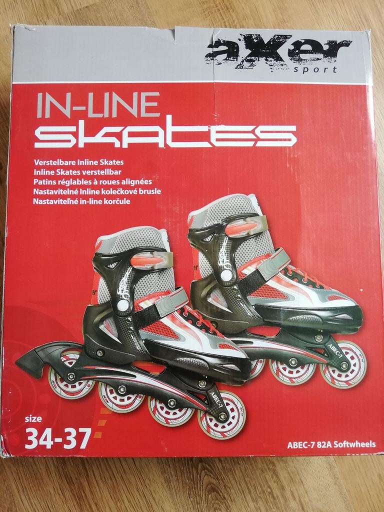 Verstelbare Axer Sport Inline Skates, Ophalen, Zo goed als nieuw, Inline skates 4 wielen, Overige merken