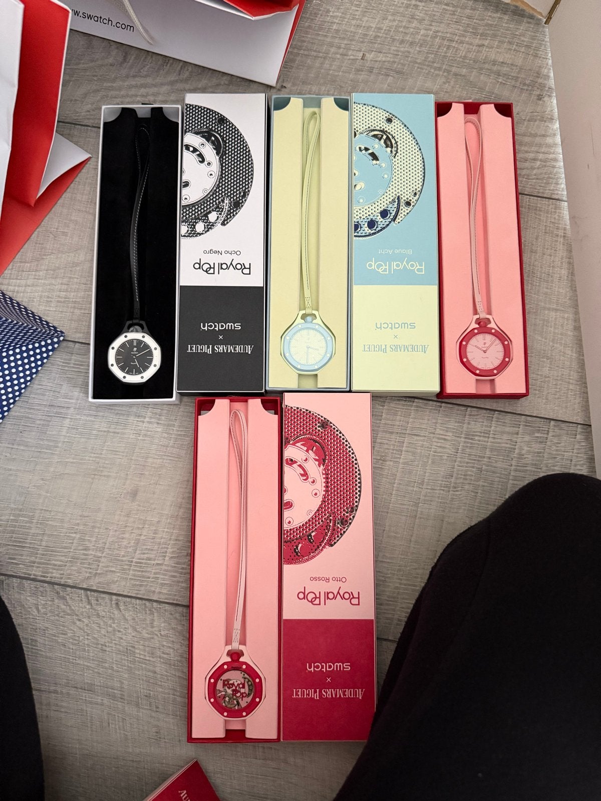 Swatch x Audemars Piguet Royal Pop Zakhorloge Collectie, Sieraden, Tassen en Uiterlijk, Horloges | Dames, Ophalen, Swatch, Nieuw