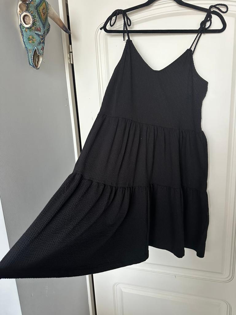 Zwart a lijn jurkje , maat 36/38, Kleding | Dames, Jurken, Zwart, Nieuw, Ophalen of Verzenden, Maat 36 (S)