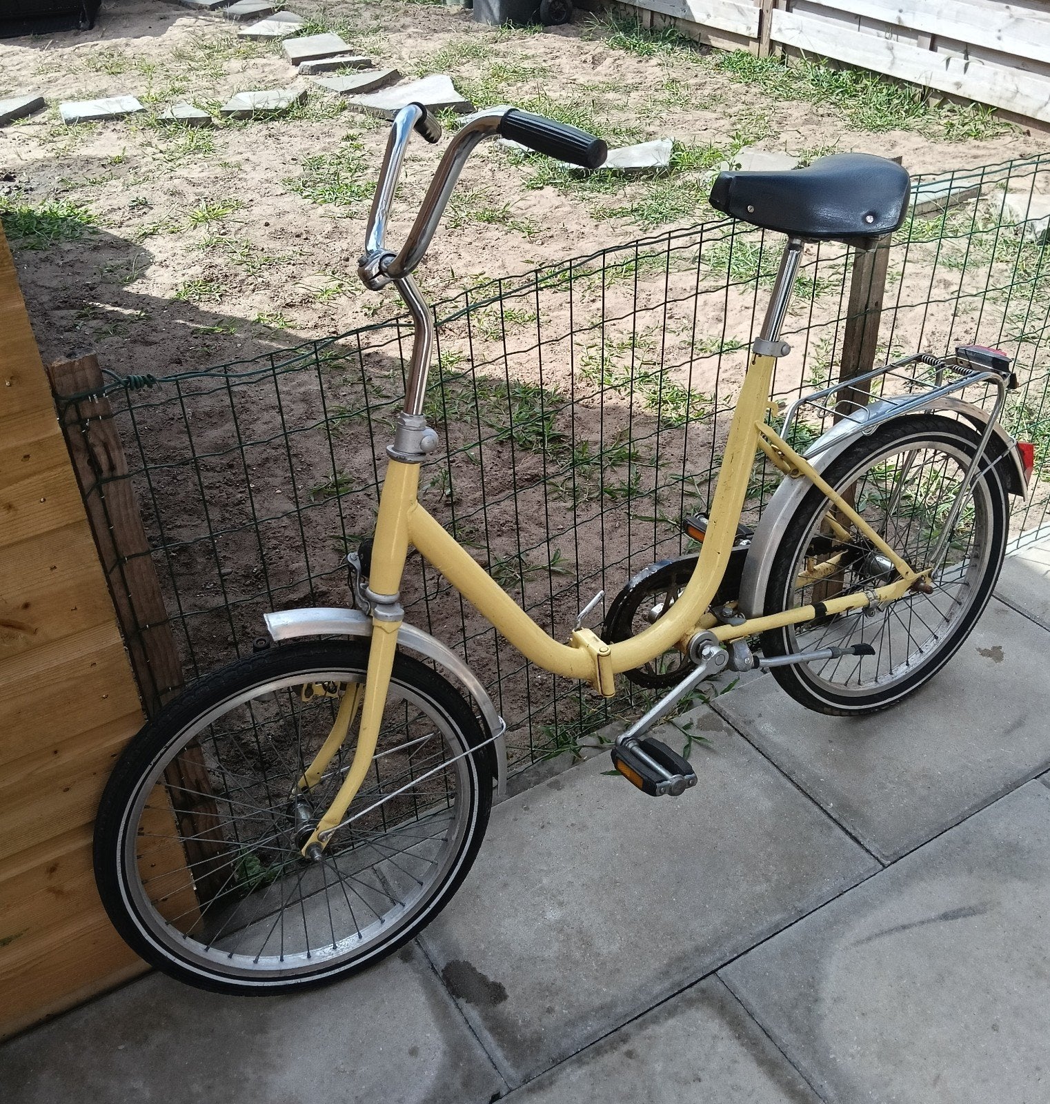 Vintage vouwfiets - Perfect voor stad en camping, Overige merken, 20 inch of meer, Gebruikt, Velgrem