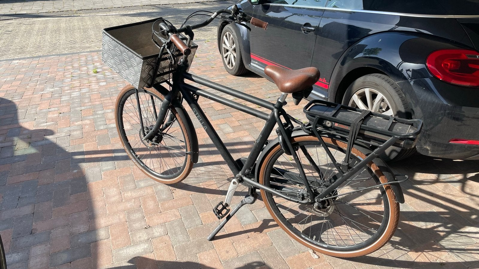 Stella Forte elektrische fiets met nieuw bedieningspaneel, Gebruikt, 51 tot 55 cm, 30 tot 50 km per accu, Ophalen