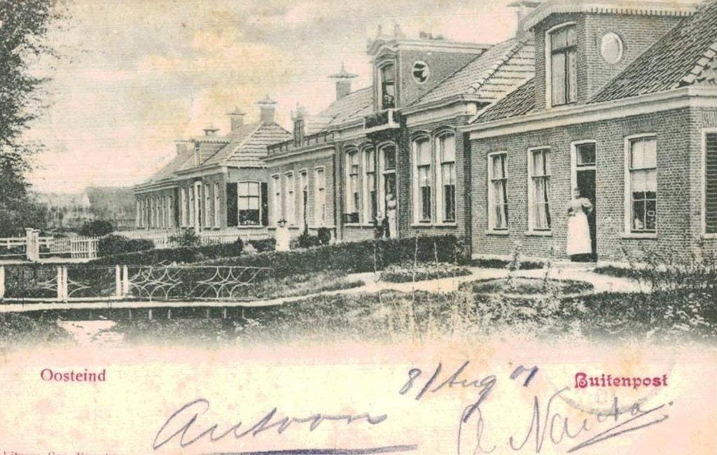1901 BUITENPOST Oosteind, Ophalen of Verzenden, Voor 1920, Gelopen, Zuid-Holland