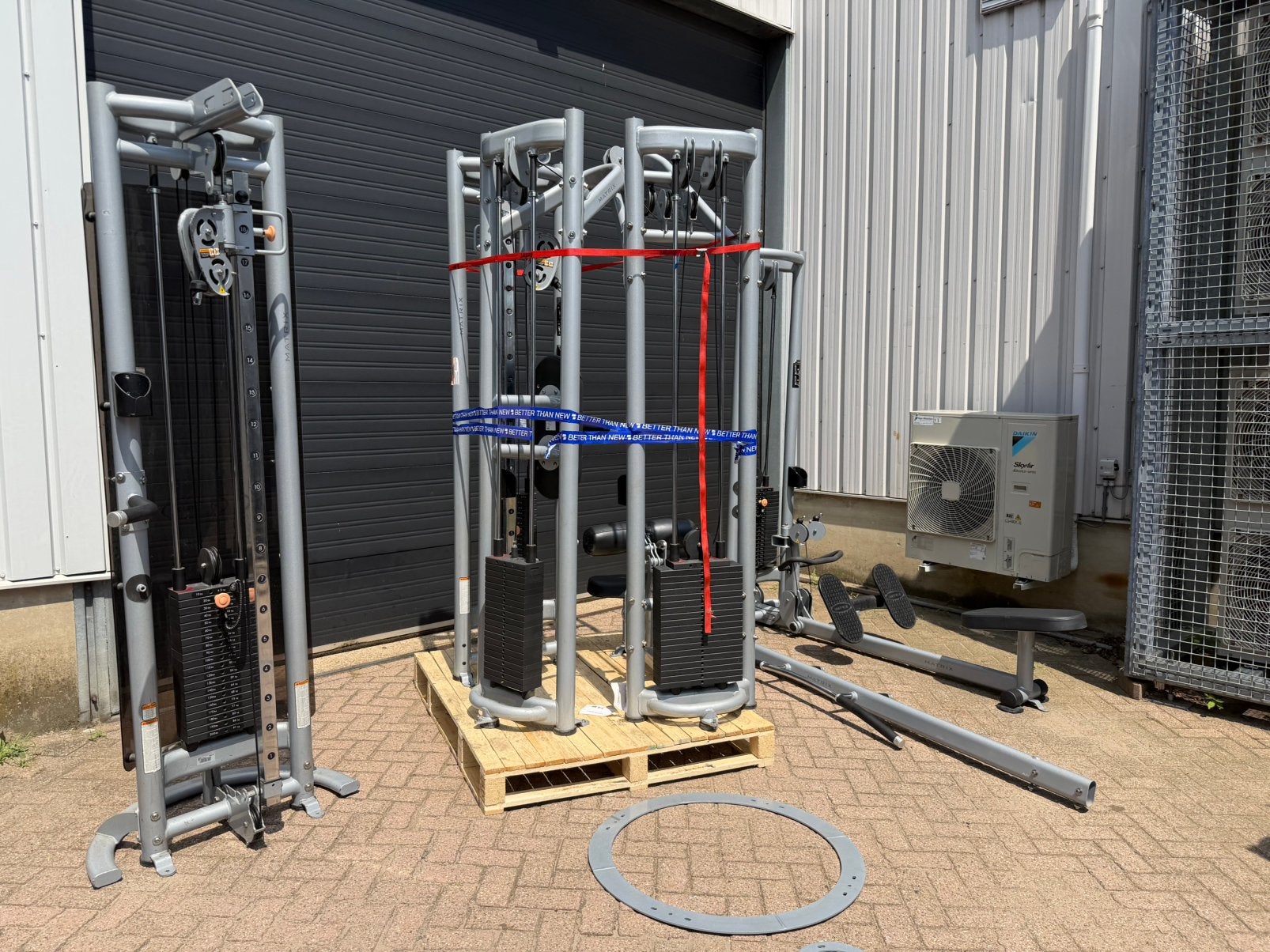 Matrix 5 Multistation , Lat pulley , Cable Cross, Row Pulley, Ophalen, Gebruikt, Armen, Overige typen