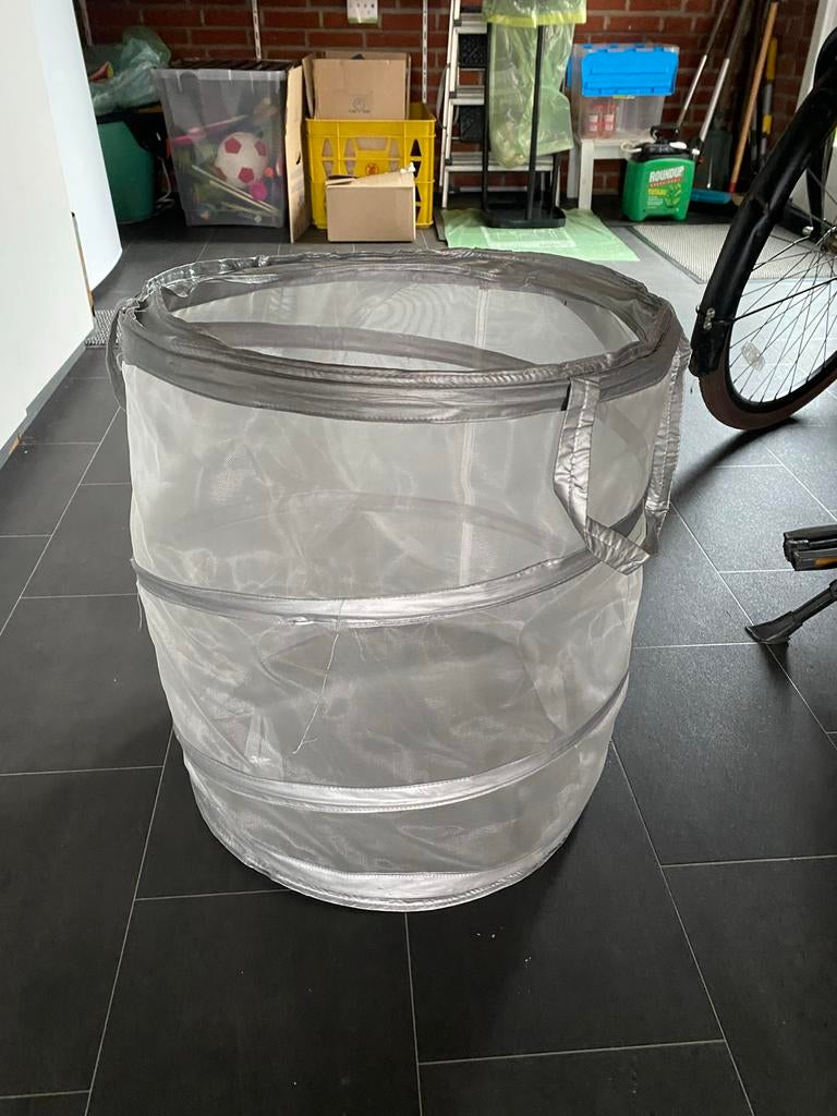 IKEA Fyllen wasmand - 5 stuks, opvouwbaar, grijs, Huis en Inrichting, Woonaccessoires | Schalen en Manden, Ophalen, Zo goed als nieuw