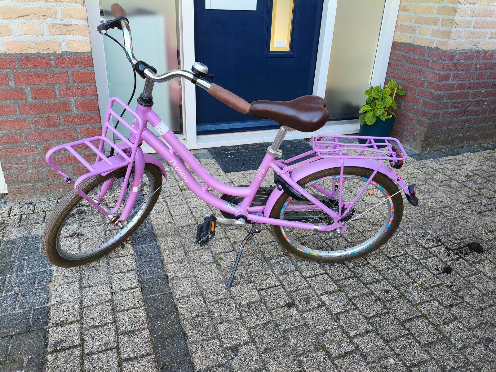 Kinderfiets Pegasus 20 inch, Ophalen, Terugtraprem, Gebruikt, Handrem