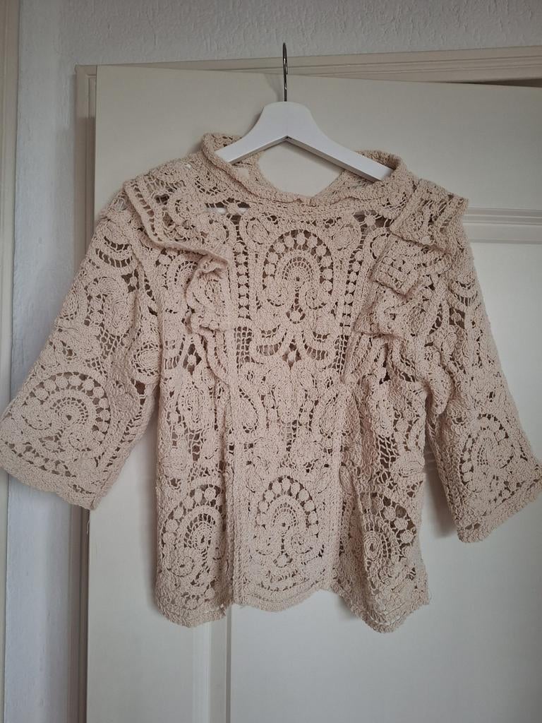 Leuke gehaakte top Exquiss's maat S/M, Kleding | Dames, Ophalen of Verzenden