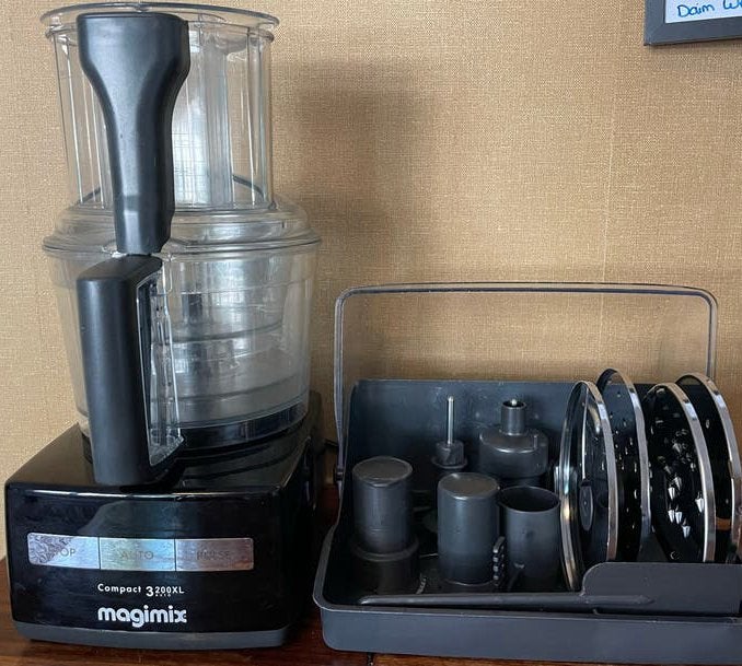 Magimix Compact 3200XL Foodprocessor - In prima staat, 3 snelheden of meer, Ophalen of Verzenden, Zo goed als nieuw, 2 tot 3 liter