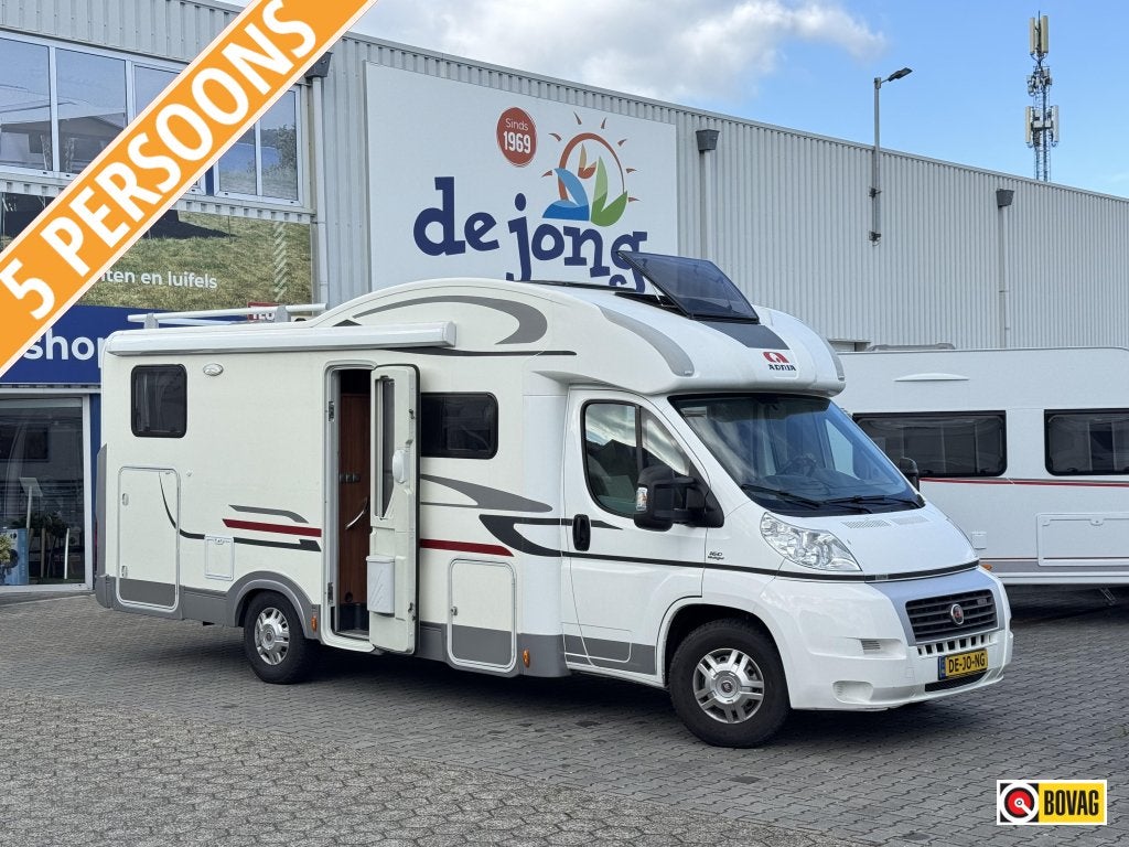 Adria Matrix 680 SP -5 pers-met hefbed, Caravans en Kamperen, Airbags, Ringverwarming, Fiat, 7 tot 8 meter