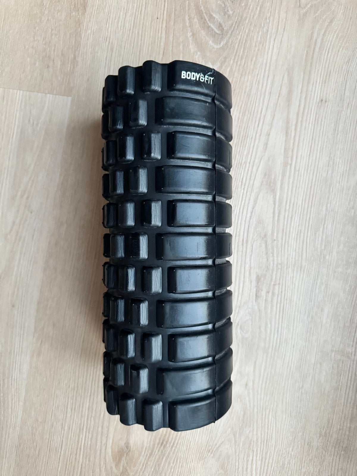 Bodyfit Massage Foamroller - Zwart, Sport en Fitness, Fitnessmaterialen, Ophalen, Gebruikt, Armen, Foamroller