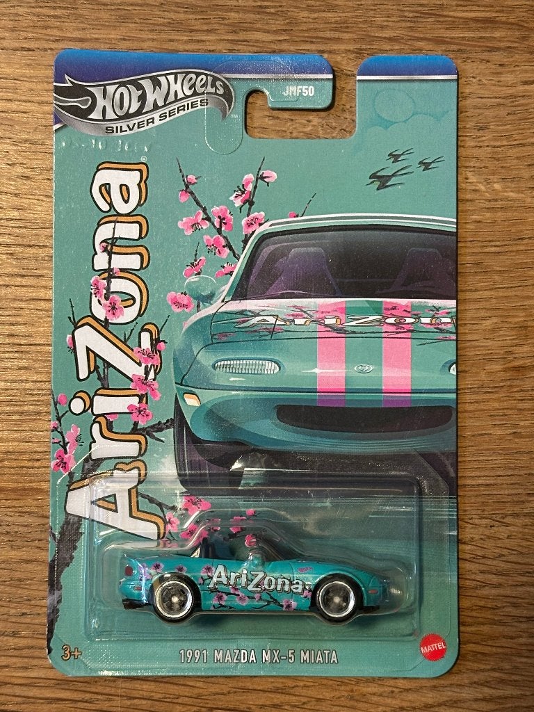 Hotwheels Mazda Miata MX-5 Arizona 1:64, Ophalen of Verzenden, Nieuw, Auto