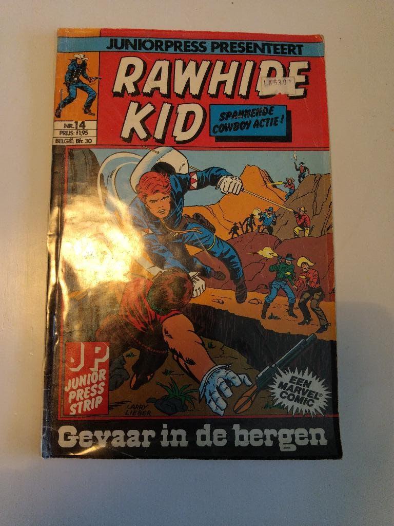 Rawhide Kid nummer 14, Verzenden, Europa, Junior Press, Gelezen
