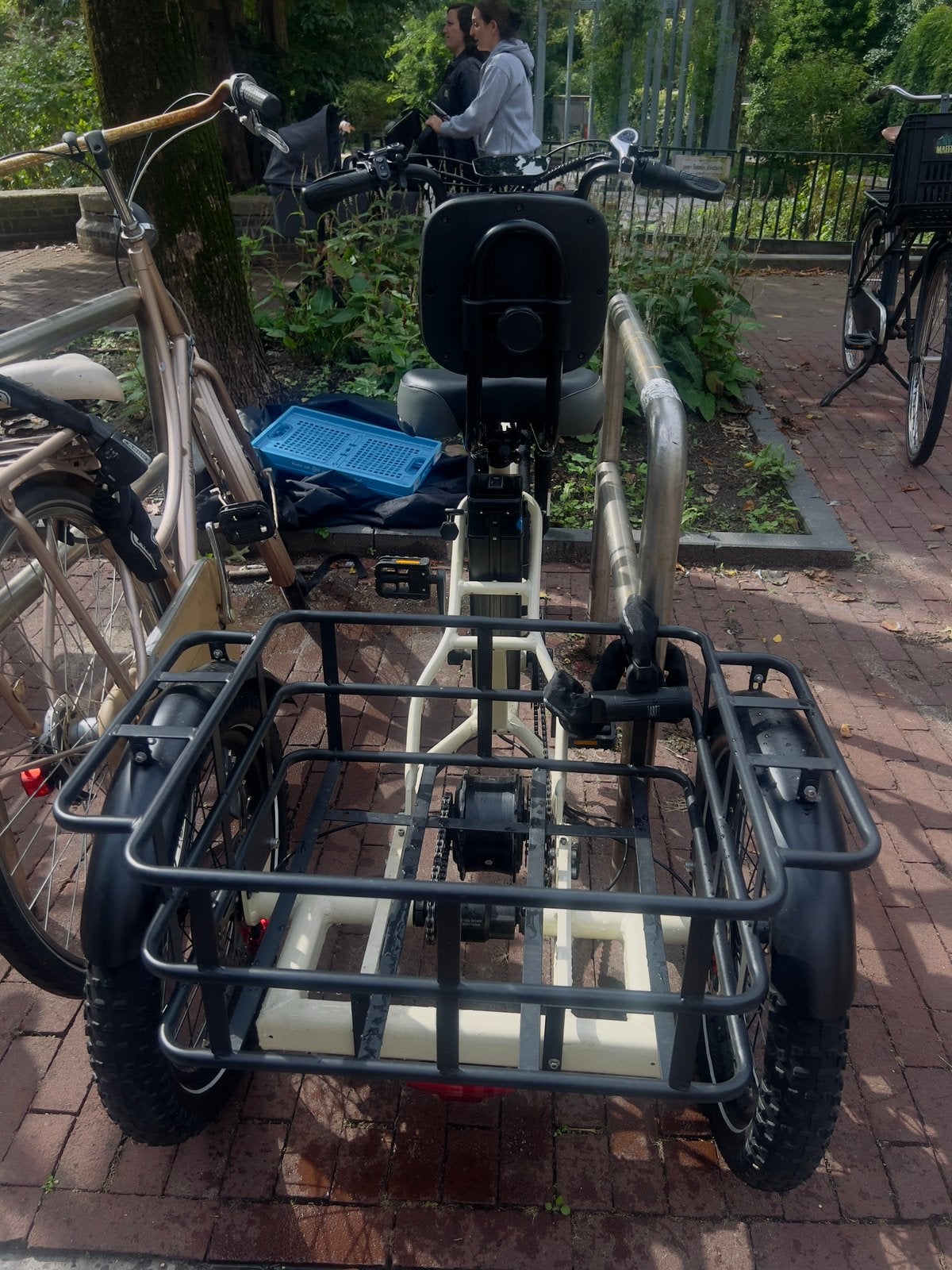 OT30 pro driewieler Beige 250W- 20 Inch, Ophalen, Zo goed als nieuw