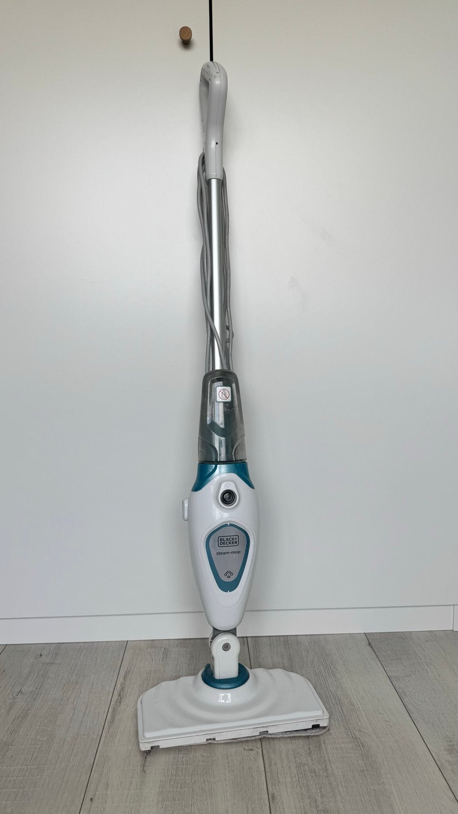 Stoomreiniger / dweil ‘Black + Decker’, Ophalen of Verzenden, Gebruikt