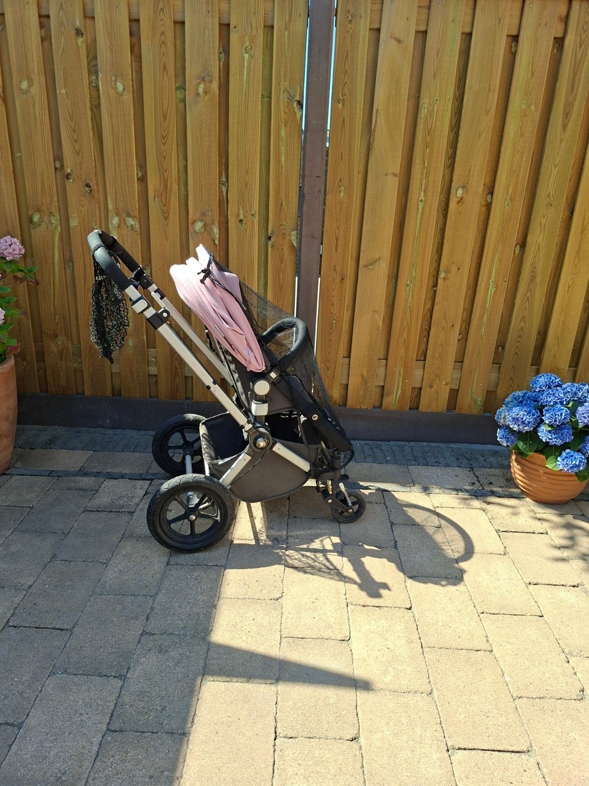 Complete Bugaboo combiwagen met reiswieg en zitje + extra's, Ophalen, Gebruikt, Bugaboo, Combiwagen