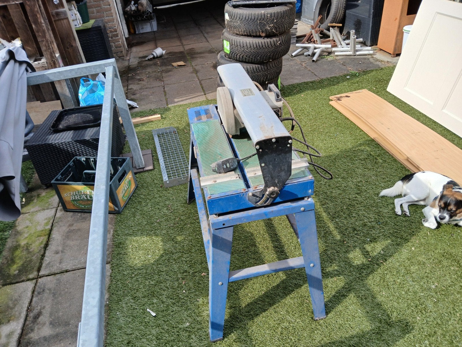 tegelzaag machine, Ophalen, Minder dan 30 mm, Gebruikt, Overige typen