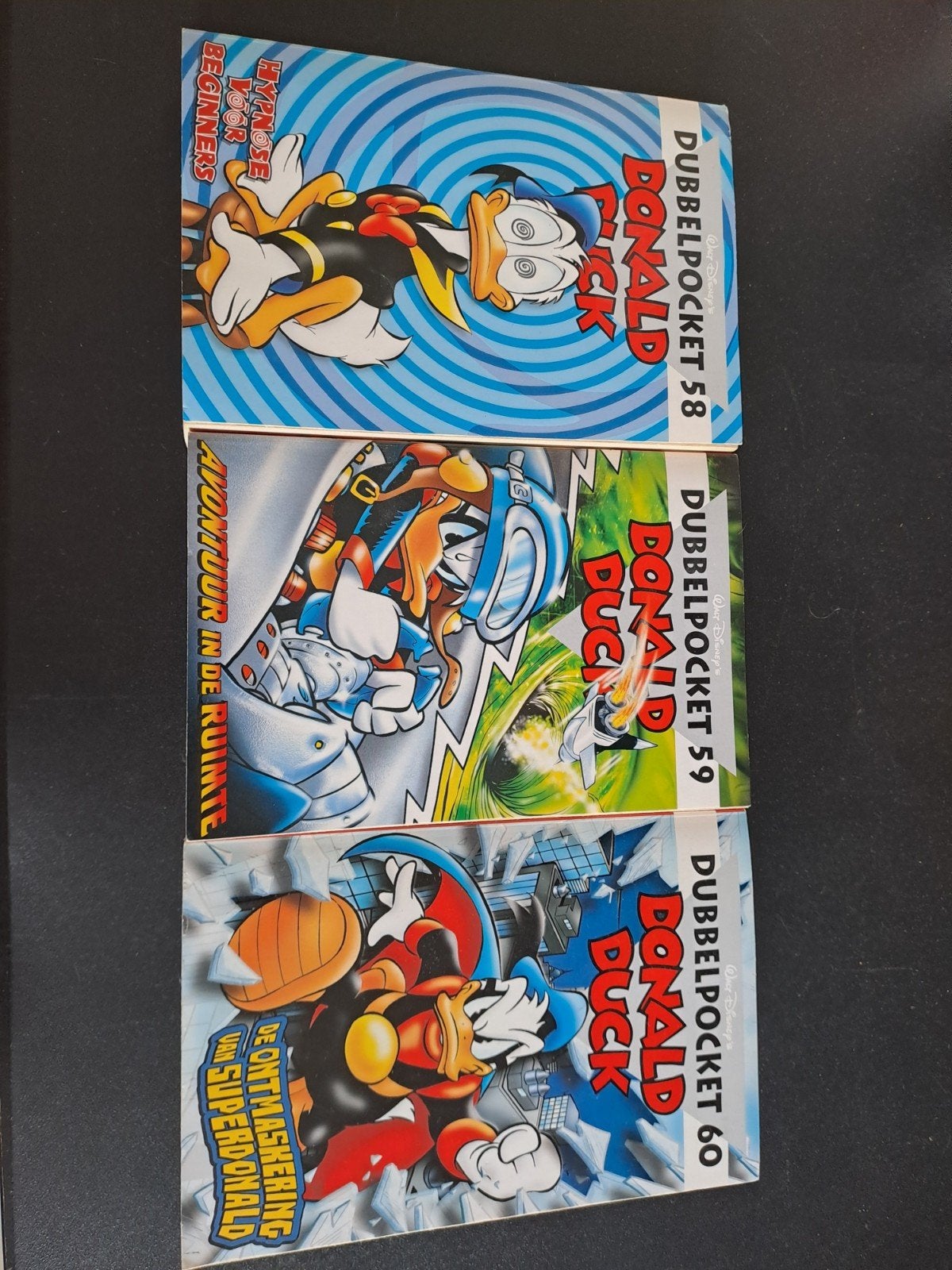 Donald Duck pockets 58, 59, 60, Boeken, Strips | Comics, Meerdere comics, Ophalen, Gelezen, Europa