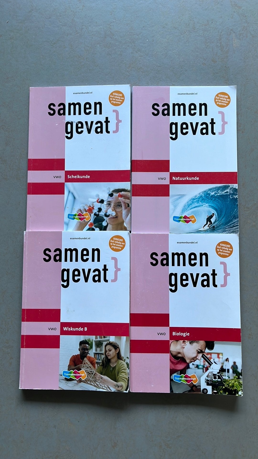 Samengevat VWO (4 stuks) examenbundel 2024, Ophalen of Verzenden, Zo goed als nieuw, VWO