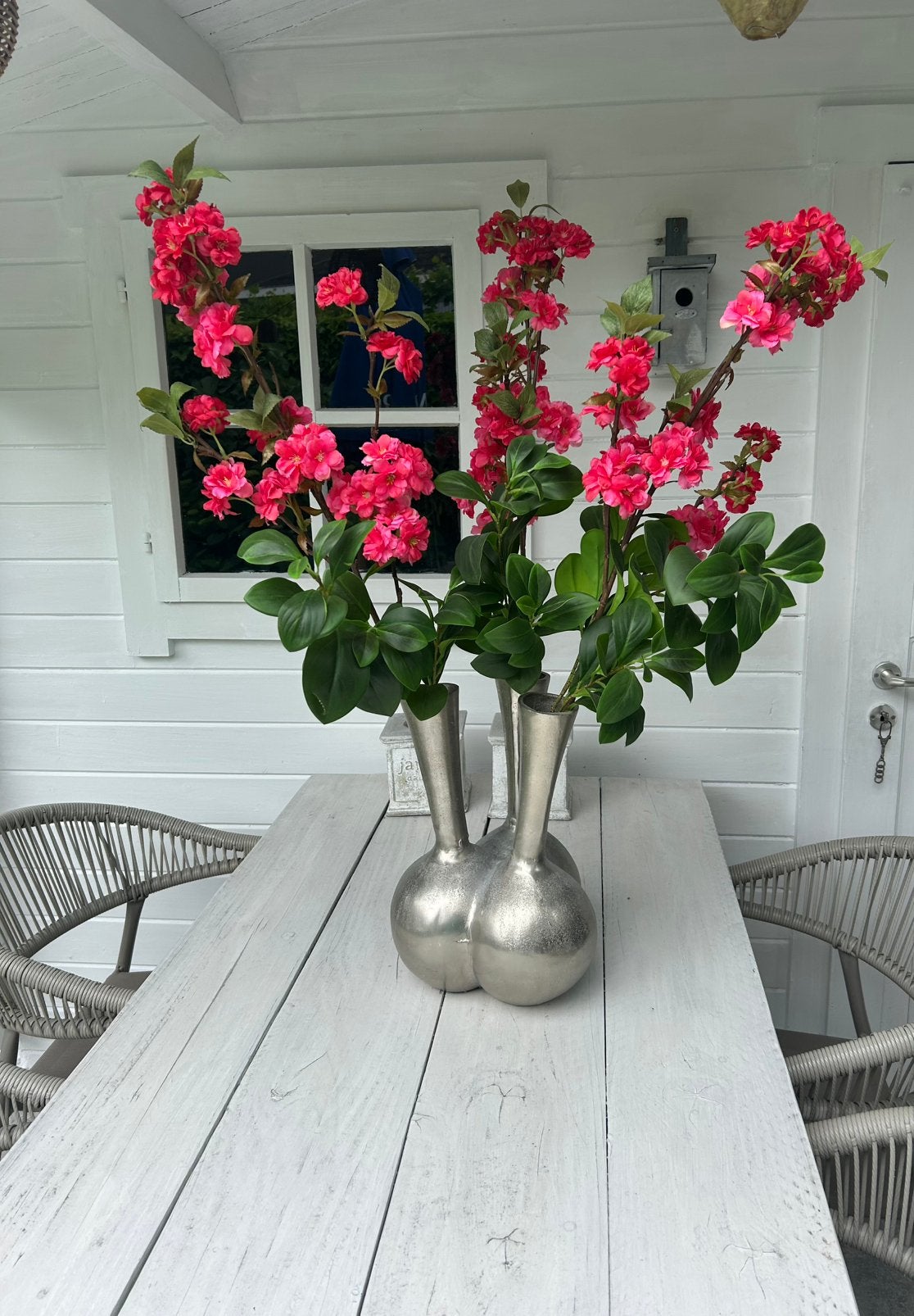 Colmore toetervaas by Diga met takken bloemen mag ook zonder, Ophalen, Overige materialen, Overige kleuren, Zo goed als nieuw