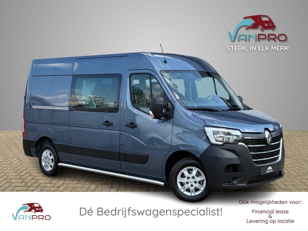 Renault MASTER 2.3 DCi 180PK Automaat 7-persoons Dubbel cabi, Auto's, Bestelauto's, Automaat, Renault, 7 stoelen, Bedrijf